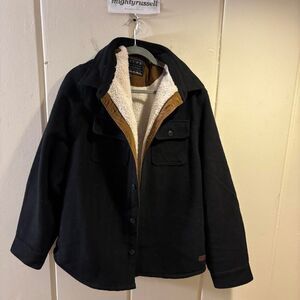 Unbranded Men's Black and Navy Jacket